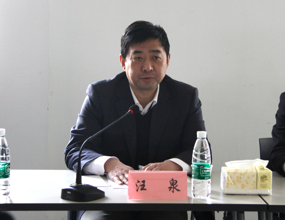 无锡市市长汪泉一行来我校调研