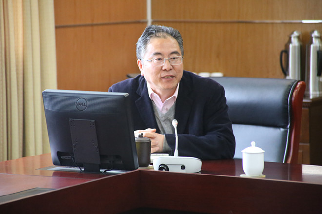 校长办公室主任张光生总结发言